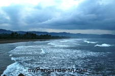 Pesona Pantai Bulak Setra Pangandaran