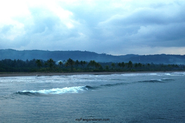 Pesona Pantai Bulak Setra Pangandaran