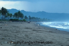 Pesona Pantai Bulak Setra Pangandaran