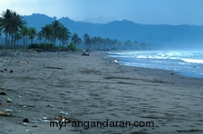 Pesona Pantai Bulak Setra Pangandaran