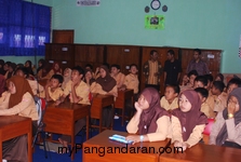 Ngobrol IT di SMPN 1 Pangandaran Bareng myPangandaran