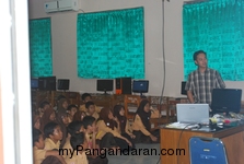 Ngobrol IT di SMPN 1 Pangandaran Bareng myPangandaran