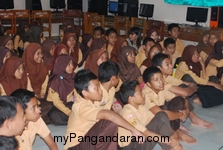 Ngobrol IT di SMPN 1 Pangandaran Bareng myPangandaran