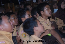 Ngobrol IT di SMPN 1 Pangandaran Bareng myPangandaran