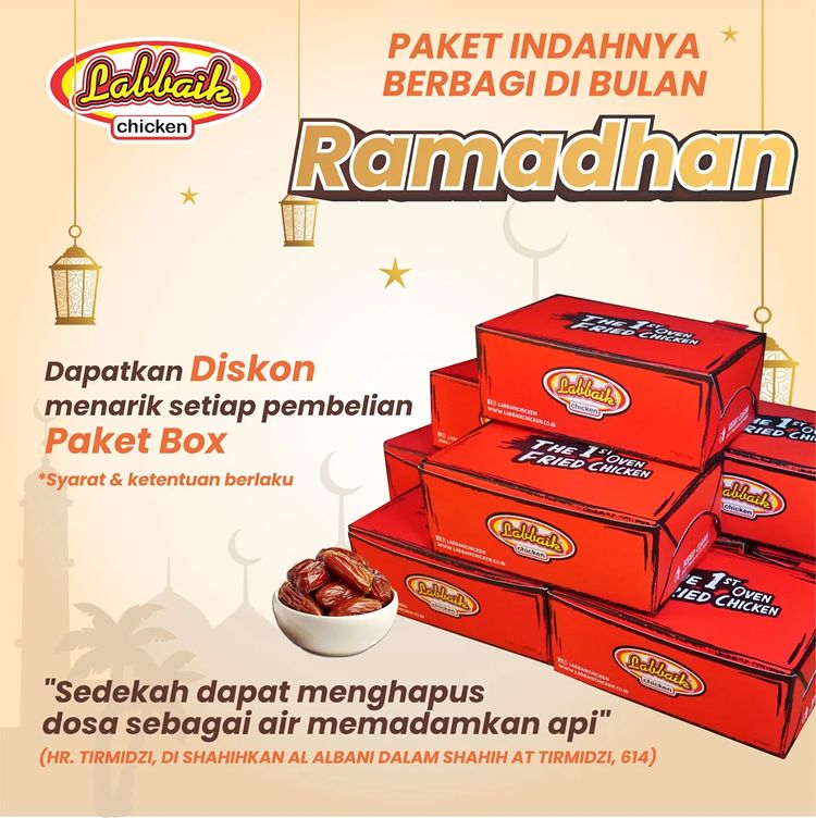 Dengan Paket Box, Indahnya Berbagi di Bulan Ramadhan 🤗

Buat Labbaikers           ...