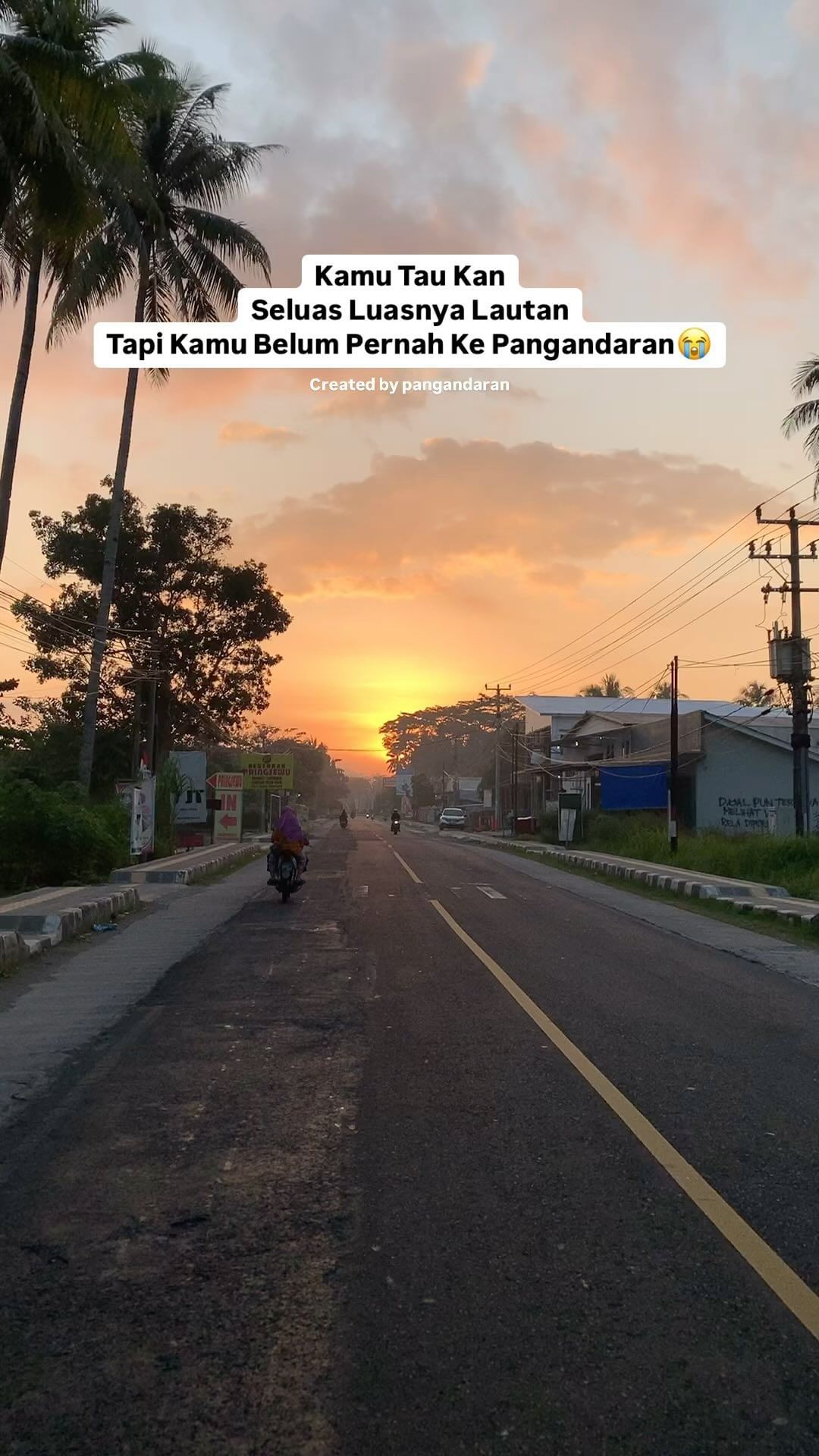 Seluas Luasnya Lautan 
Tapi Kamu Belum Pernah Ke Pangandaran 😭
#pangandaran           ...