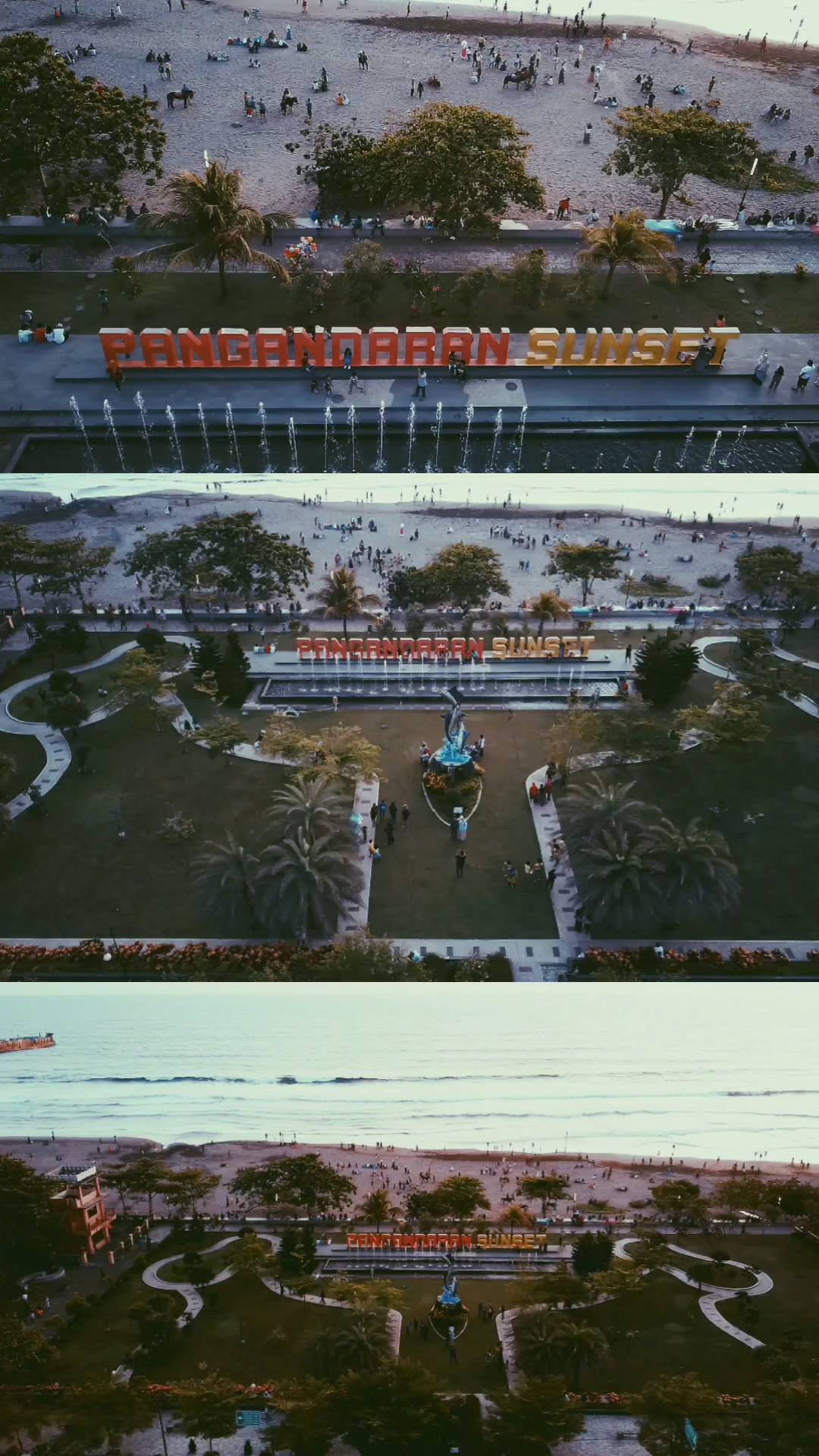 Pagi ini Pangandaran hujan, semoga 