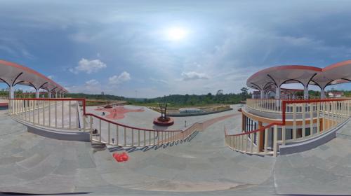 Foto 360⁰ Alun-Alun Kota Baru Pangandaran