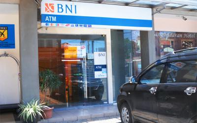 ATM BNI depan  Hotel Sun In Pangandaran