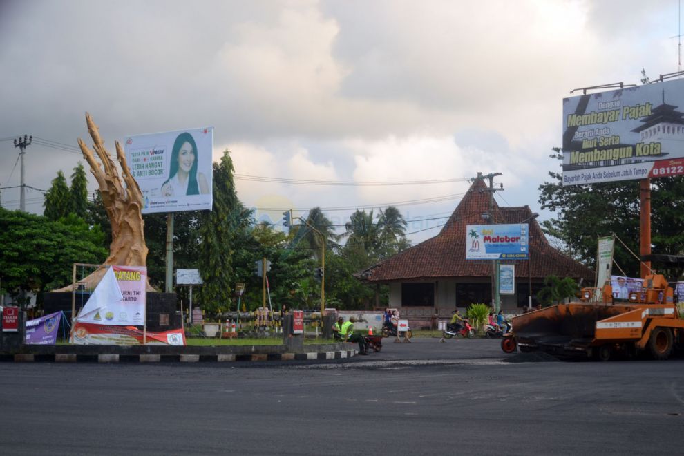 3 KM Menuju Pangandaran Kini Beraspal Mulus