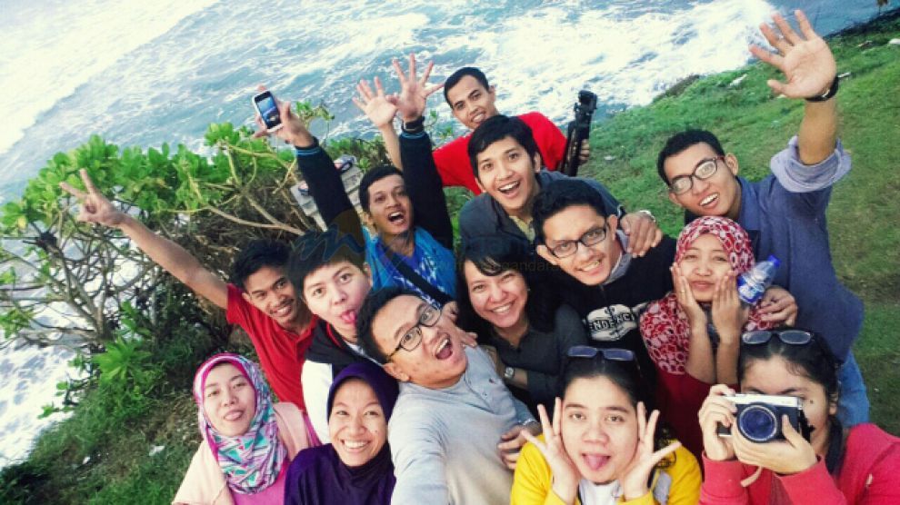 Selfie di Bukit Batu Hiu