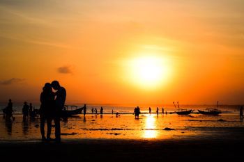 I Love Sunset Pangandaran Beach