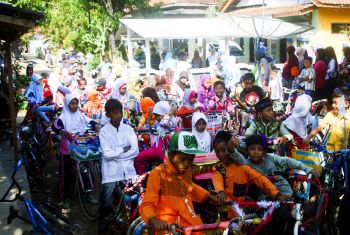 Kemeriahan Menyambut Tahun Baru Hijriyah di Pangandaran