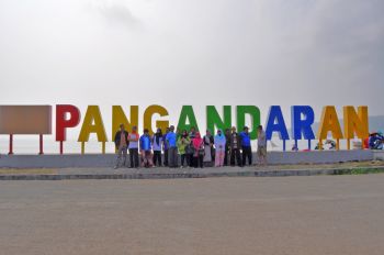 Landmark Pangandaran Pantai Timur Jadi Favorite Foto Wisatawan