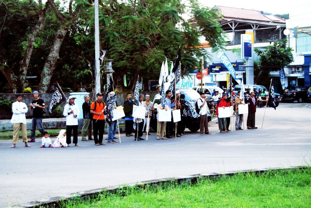 Orasi Hizbut Tahrir di Pangandaran Untuk Palestina