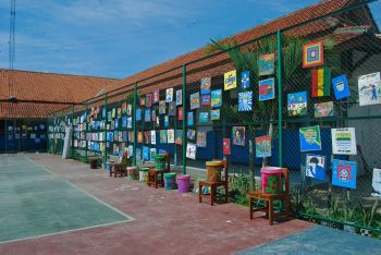 Pameran Lukisan SMK N 1 Pangandaran