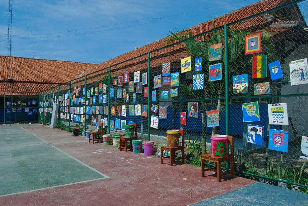 Pameran Lukisan SMK N 1 Pangandaran