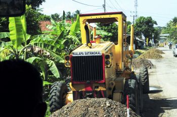 Perbaikan Jalan Cibenda Mulai di Lakukan