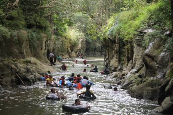 Serunya Wisata Rafting di Pangancraan Margacinta