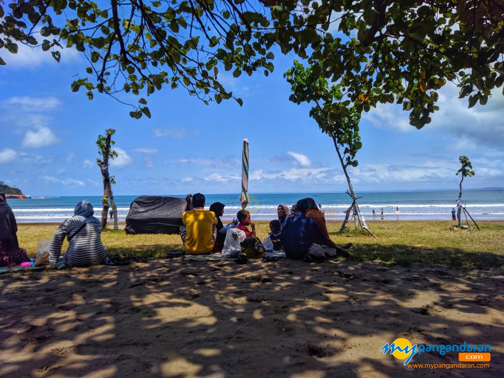 Botram di Pantai Barat Pangandaran