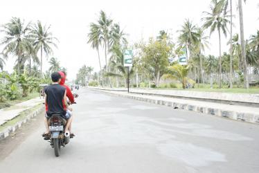 Kangen Jalan Ini? Ini Potret Salah Satu Jalan di Pangandaran 10 Tahun lalu