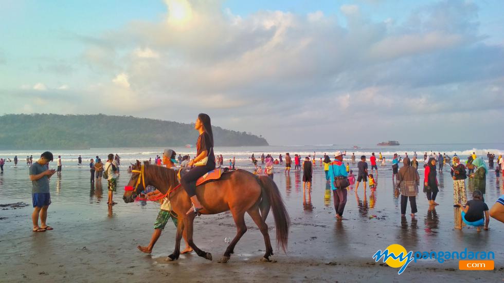 Menikmati Indahnya Pantai dengan Berkuda.