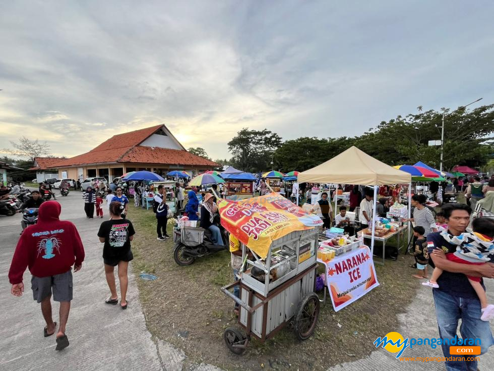 Potret Ngabuburit Ramadan 2026 di Pelabuhan PPI Cikidang, Babakan Pangandaran