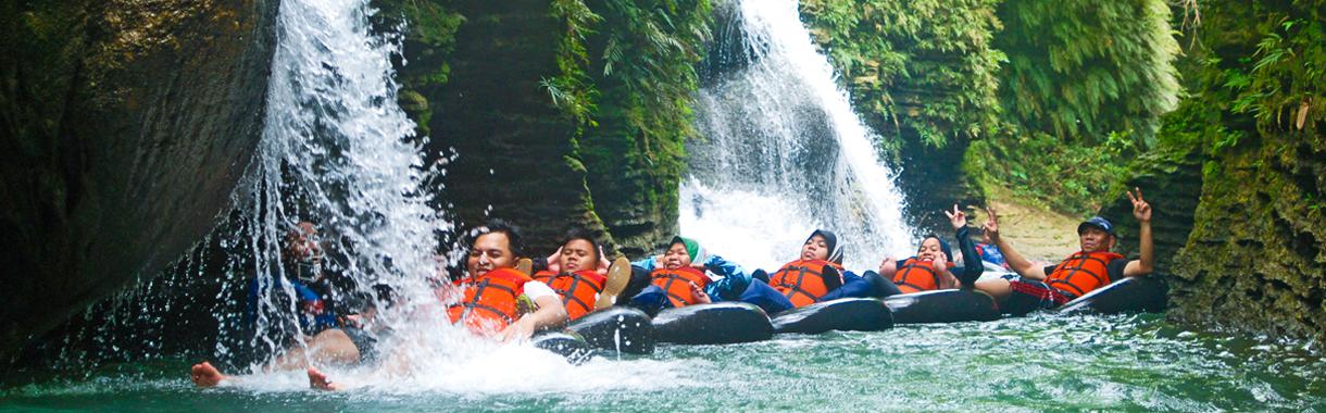 Santirah River Tubing - Peta Lokasi