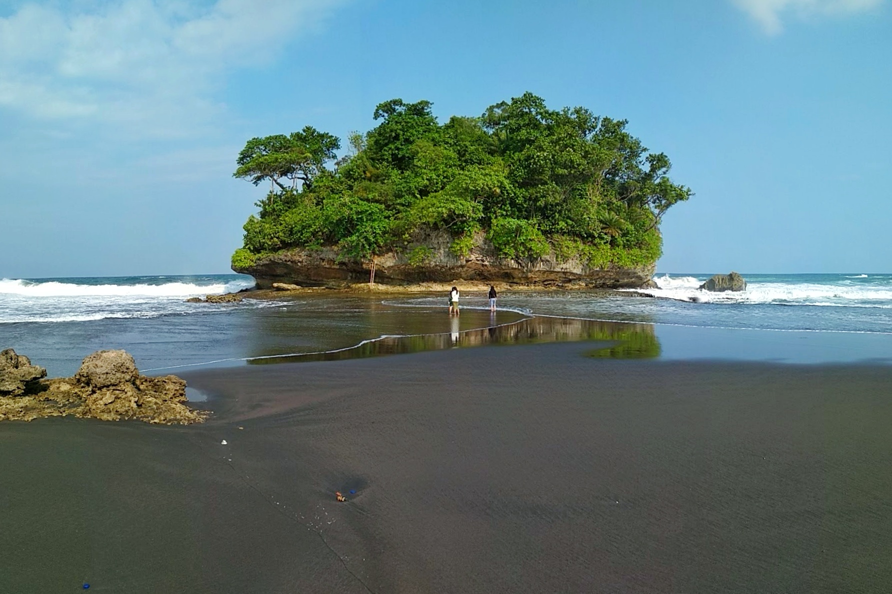 Gambar Pemandangan Pantai  Laut